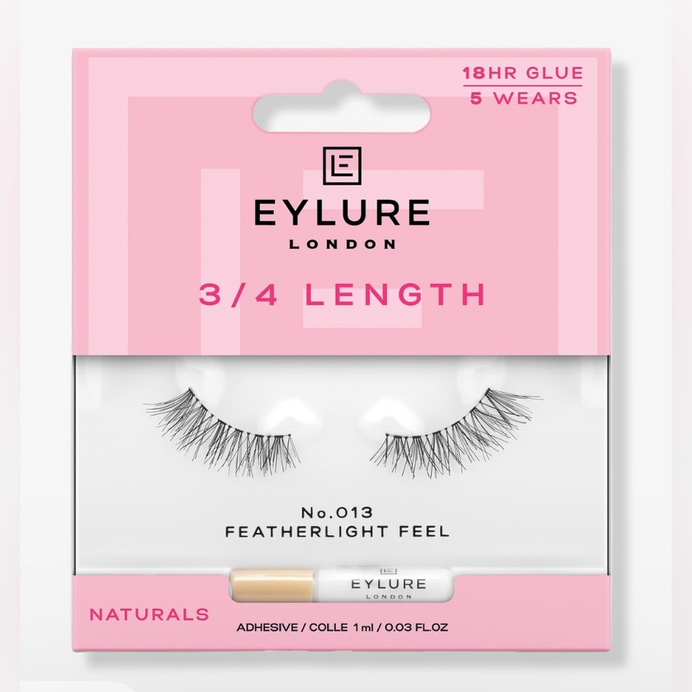 Eylure London 3/4 Length False Eyelashes ~ NIB